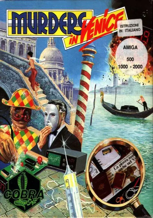 Murders in Venice (1989)(Cobra Soft)(M3)[cr MCA] ROM download