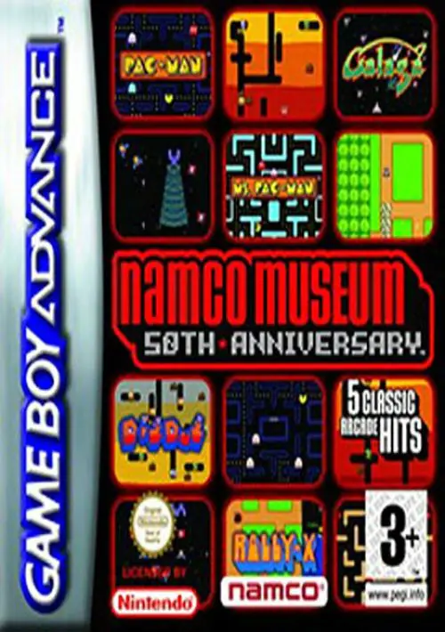 Namco Museum 50th Anniversary (sUppLeX) (E) ROM download