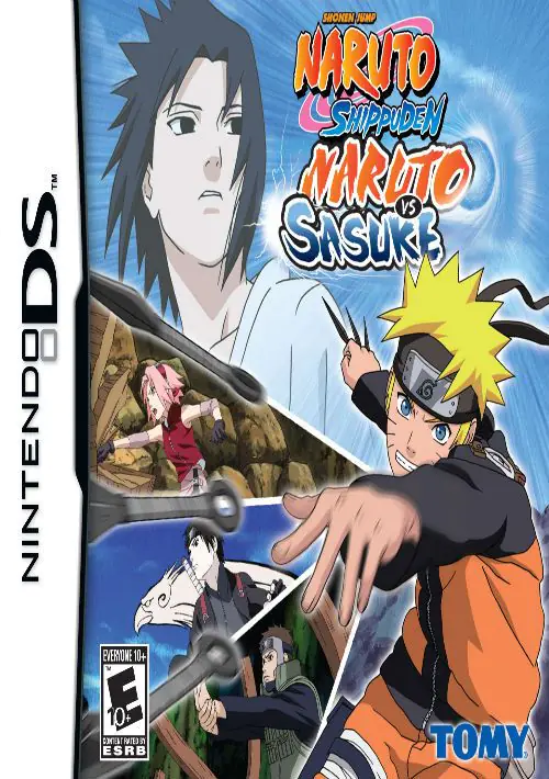 Naruto Shippuuden - Saikyou Ninja Daikesshuu - Gekitotsu!! Naruto VS Sasuke (J) ROM download