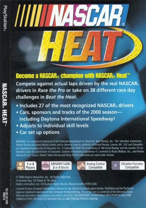 NASCAR Heat ROM download