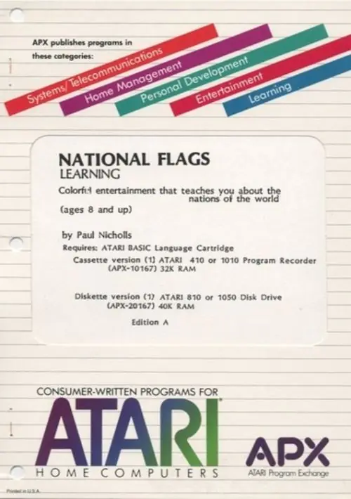 National Flags (1982)(Paul Nicholls)[cr ASA][k-file] ROM