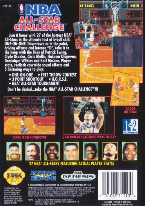 NBA AllStar Challenge ROM download