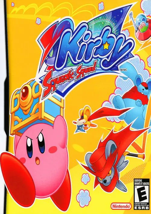 Кирби Нинтендо ДС. Nintendo DS Kirby. Kirby Squeak Squad. NDS ROMS Кирби.