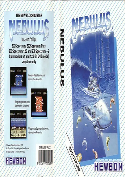 Nebulus (1987)(Hewson Consultants)[a] ROM download