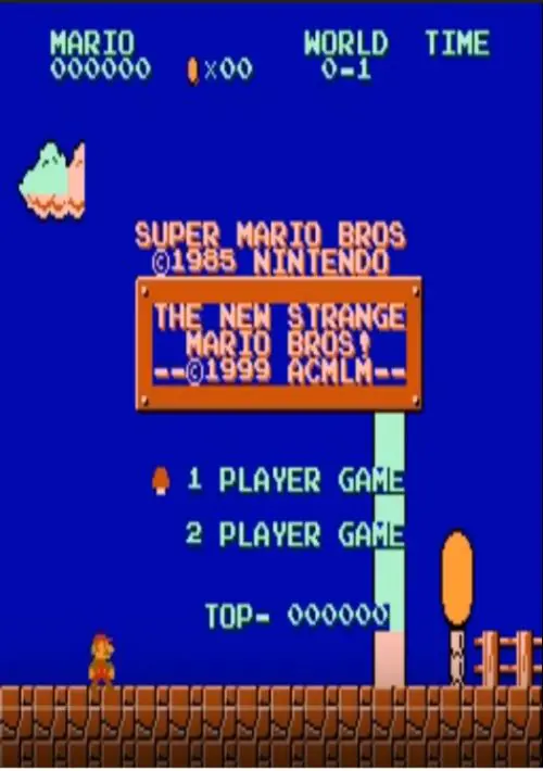 New Strange Mario Bros (SMB1 Hack) ROM
