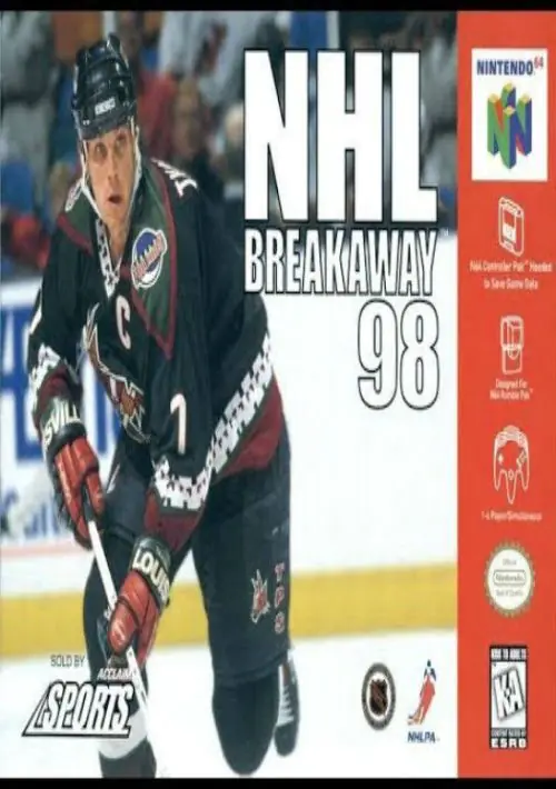 NHL Breakaway 98 ROM download