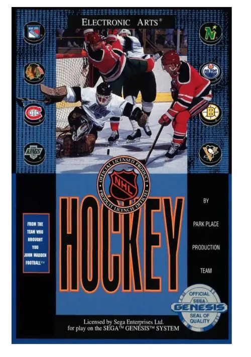 NHL Hockey 92 ROM download