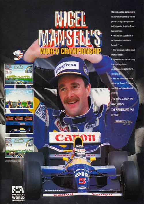 Nigel Mansell's World Championship (AGA)_Disk2 ROM download