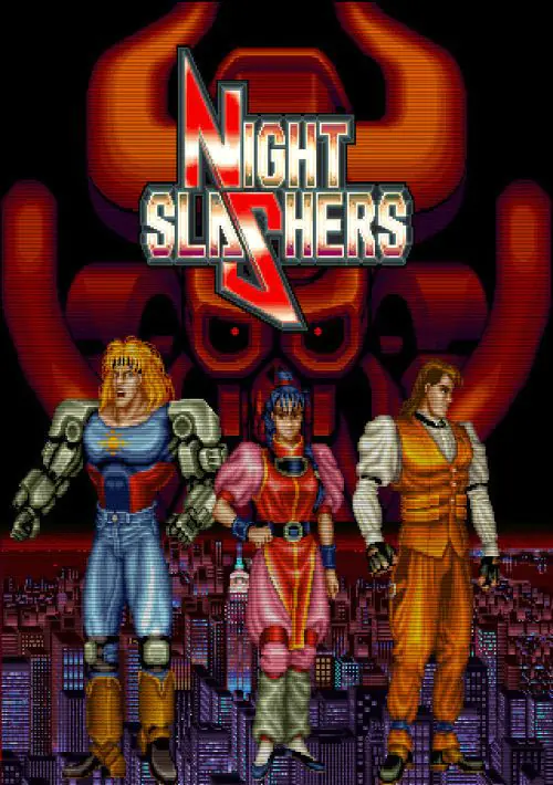 Night Slashers (US Rev 1.2, DE-0395-1 PCB) ROM download