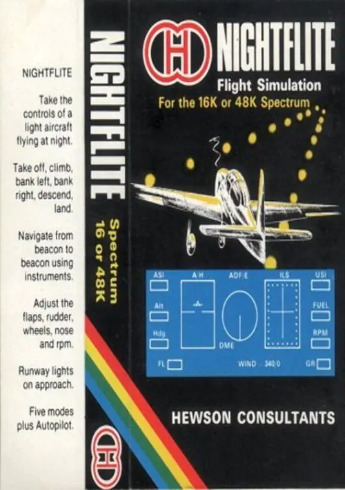 Nightflite (1982)(Hewson Consultants)[16K] ROM download