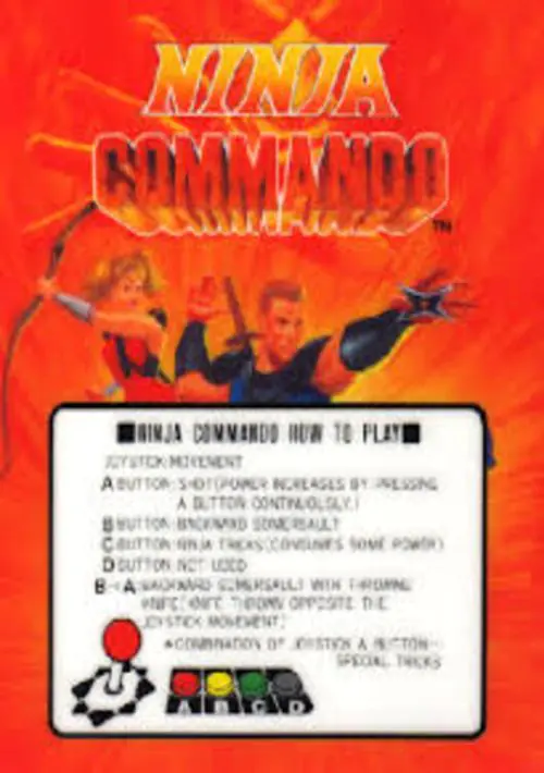 Ninja Commando (1989)(Zeppelin Games)[a] ROM download