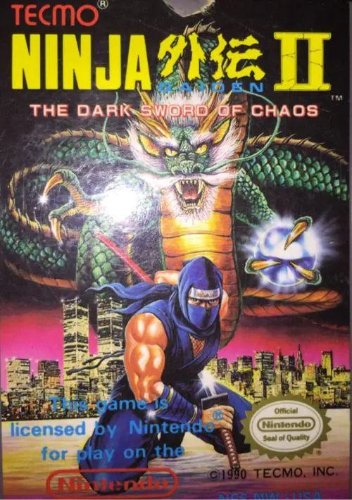 Ninja Gaiden 2 - The Dark Sword Of Chaos [T-Port] ROM download
