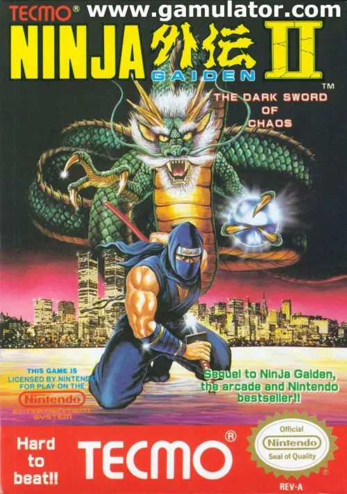 Ninja Gaiden Episode II - The Dark Sword of Chaos ROM download