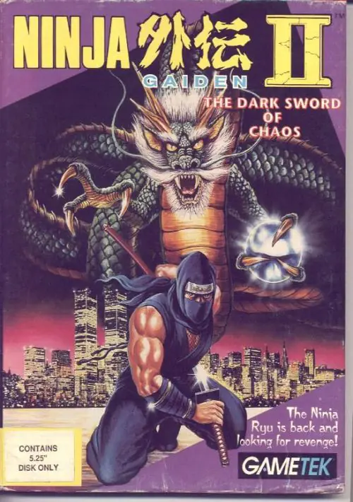 Ninja Gaiden II - The Dark Sword Of Chaos_Disk2 ROM download