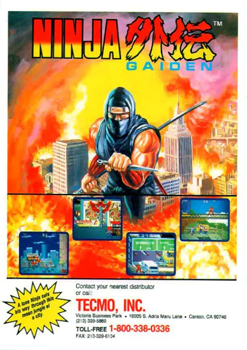 Ninja Gaiden ROM download