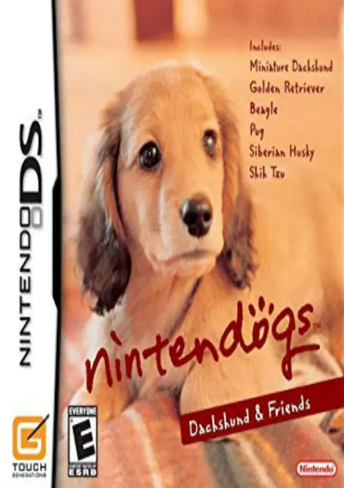 Nintendogs - Miniature Dachshund & Friends (J) ROM download