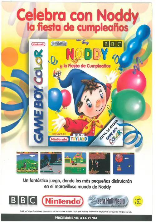 Noddy And The Birthday Party ROM download