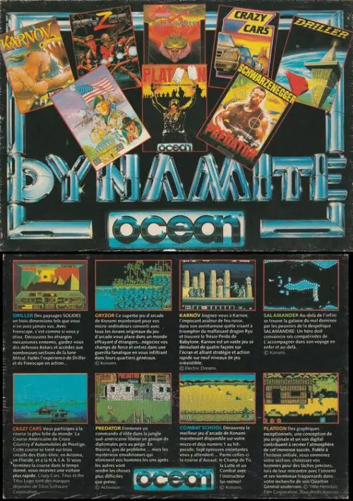 Ocean Dynamite Compilation (UK) (Disk 1 Of 4).dsk ROM download