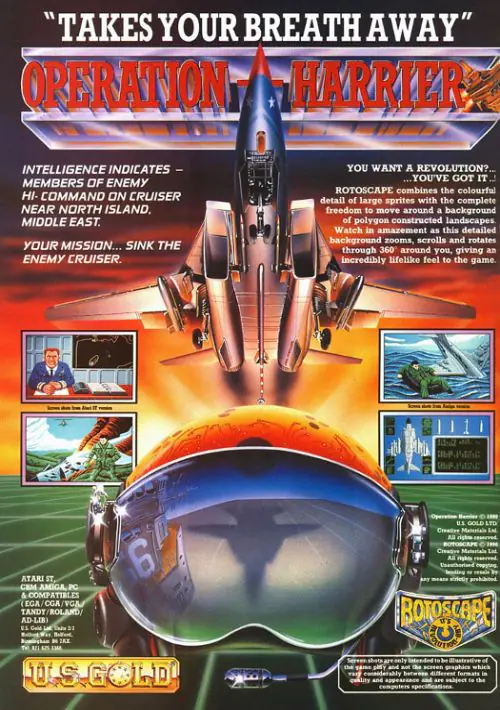 Operation Harrier ROM download