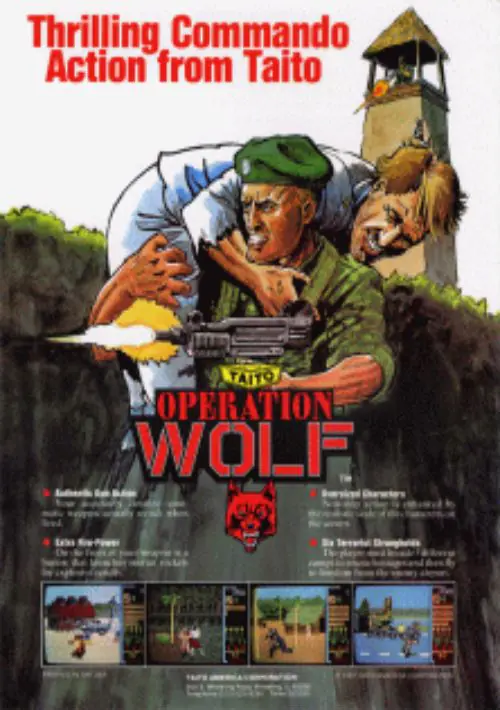 Operation Wolf (World, set 1) ROM download