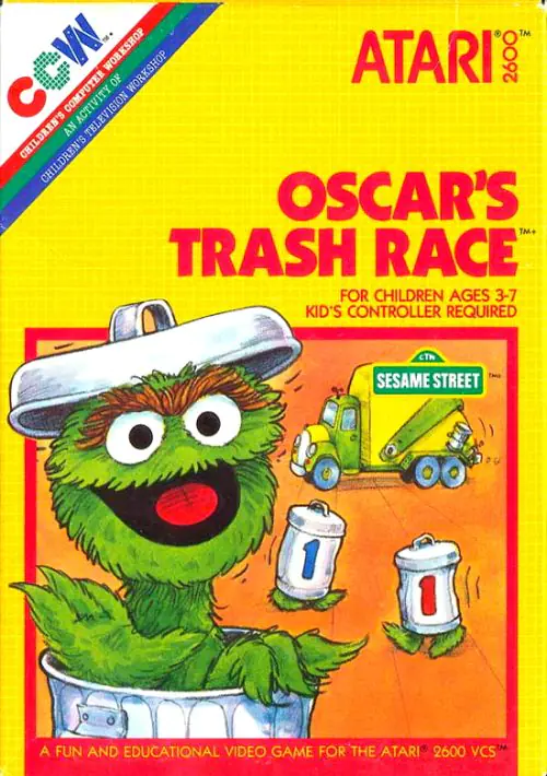 Oscar's Trash Race (1983) (Atari) (PAL) ROM download