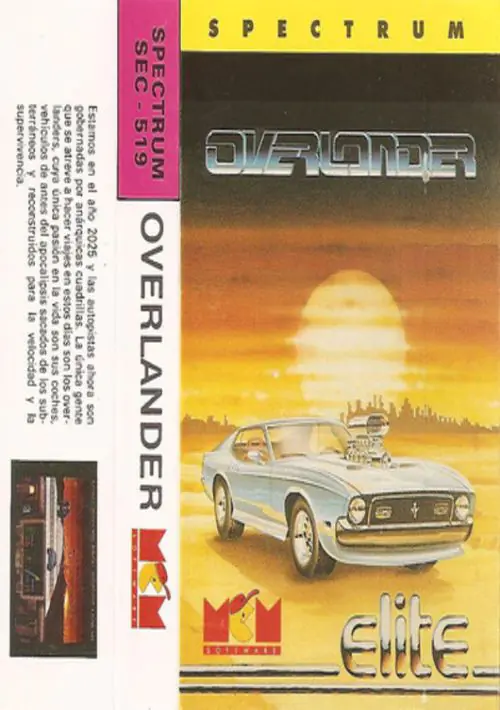 Overlander (1988)(MCM Software)[re-release] ROM download