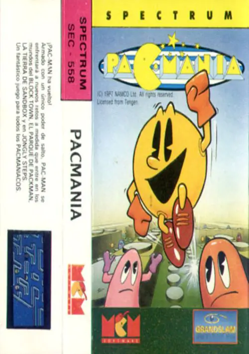 Pac-Mania (1988)(MCM Software)[re-release] ROM download