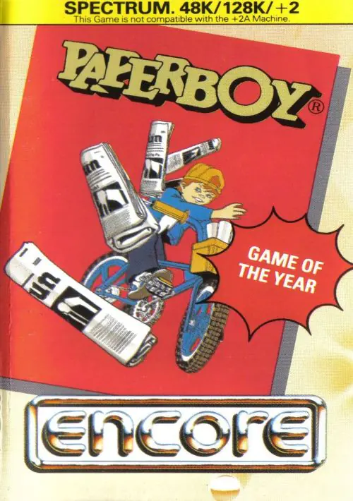 Paperboy (1986)(Elite Systems) ROM download