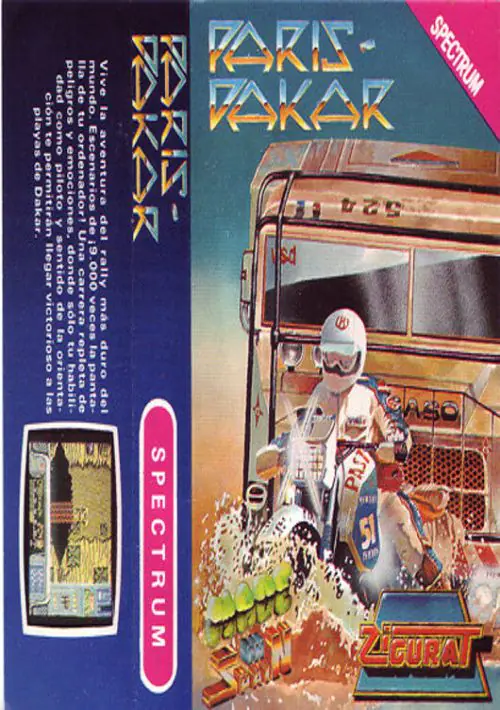 Paris-Dakar (1988)(Zigurat Software)(es) ROM download