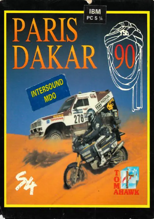 Paris Dakar 1990 ROM download
