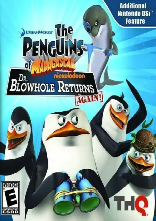 Penguins of Madagascar - Dr. Blowhole Returns - Again!, The (DSi Enhanced) (E) ROM download