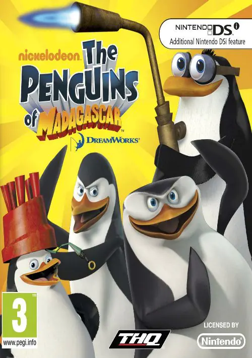 Penguins of Madagascar, The (DSi Enhanced) (E) ROM download