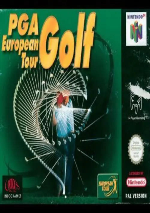 PGA European Tour Golf (E) ROM download