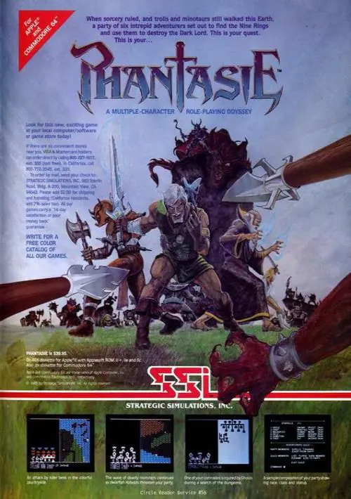 Phantasie IV (1991)(Starcraft)(Disk 2 of 2) ROM download