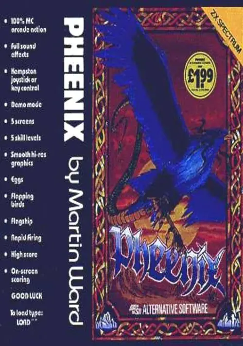 Pheenix (1986)(Alternative Software)[16K][re-release] ROM download