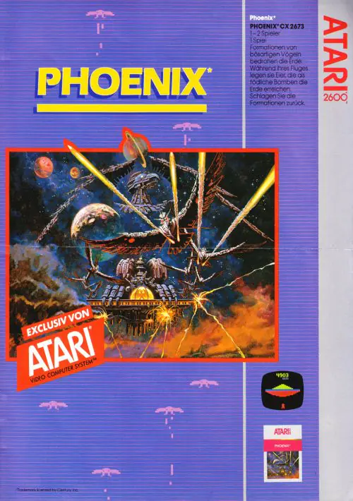  Phoenix (1982) (Atari) ROM download