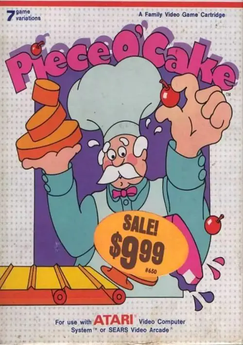 Piece O' Cake (1982) (US Games) ROM download