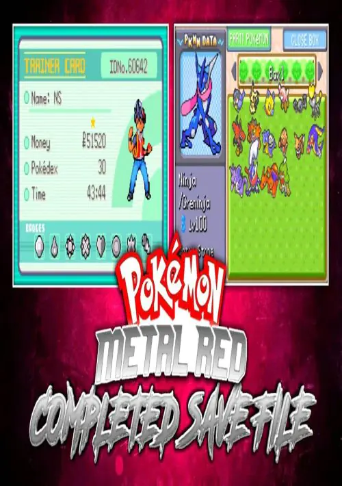 Pokemon Metal Red cheats