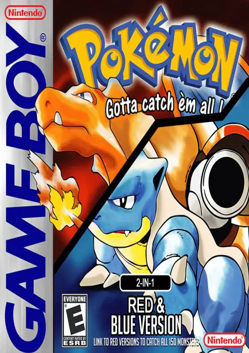 Pokemon Red and Blue 2-in-1 ROM