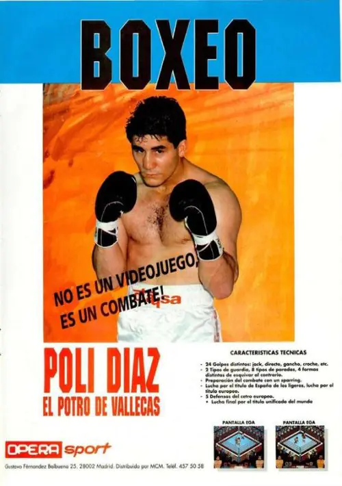 Poli Diaz Boxeo (S) (1991) .dsk ROM download