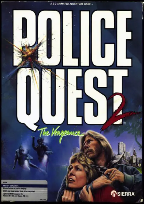 Police Quest v2.0g (1987-03-12)(Sierra)(Disk 3 of 3) ROM download