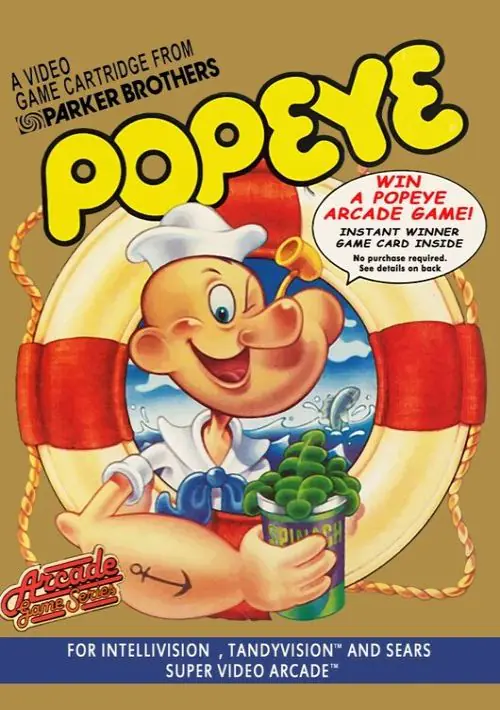 Popeye (1983) (Parker Bros) ROM download