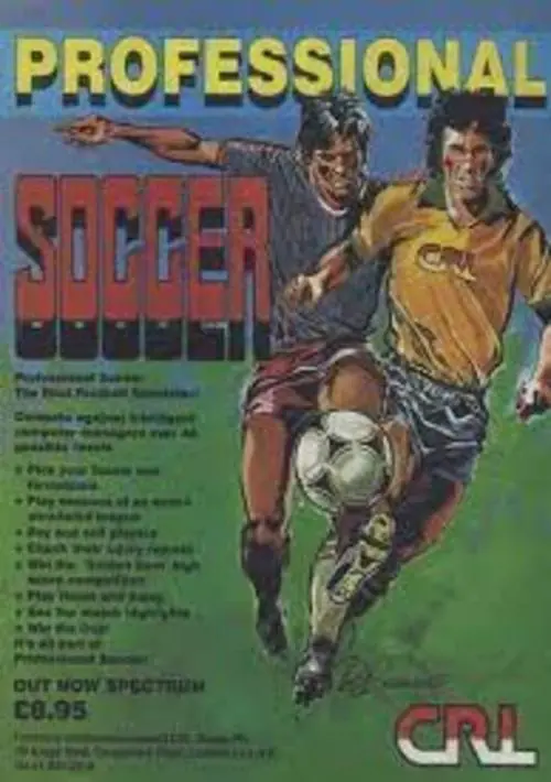 Professional Soccer (1989)(CRL Group) ROM download