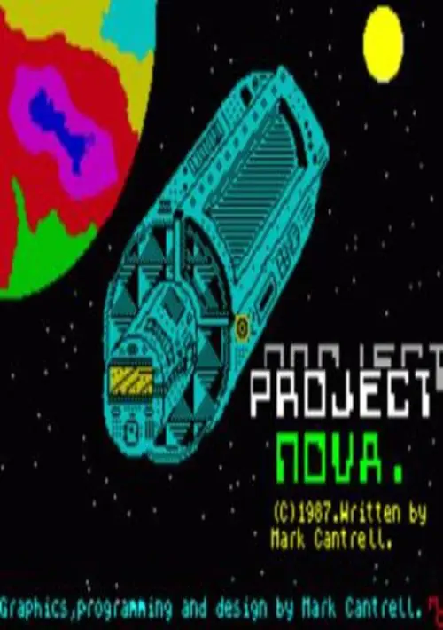 Project Nova (1987)(Zenobi Software)(Side A)[re-release] ROM download