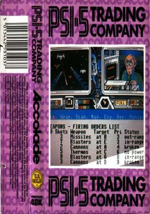 Psi 5 Trading Company (1987)(U.S. Gold)(Side B) ROM download