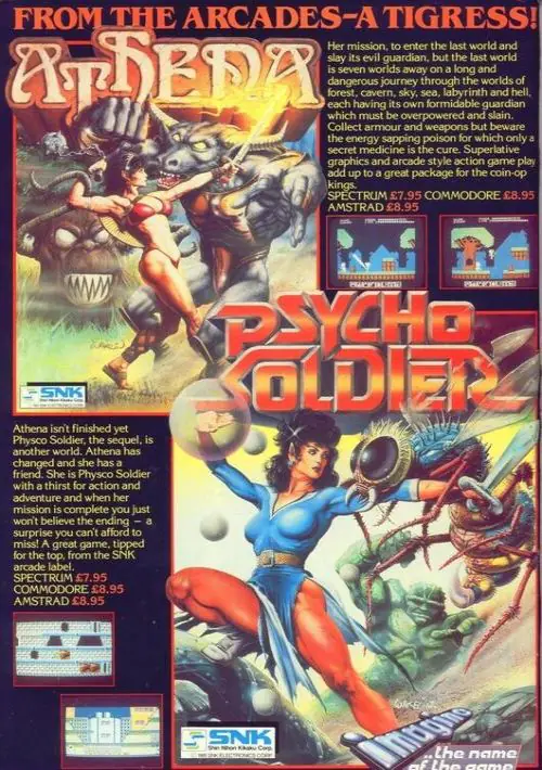 Psycho Soldier (UK) (1988).dsk ROM download