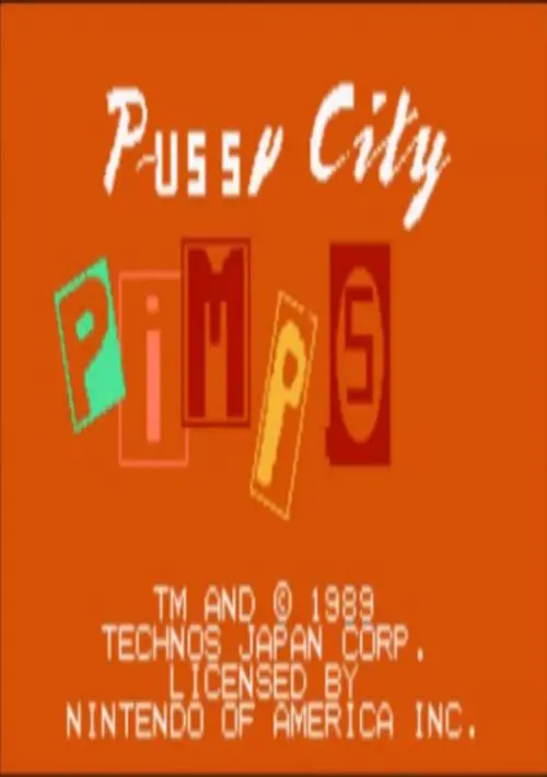 Pussy City Pimps (River City Ransom Hack) ROM download