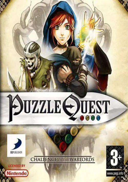 Puzzle Quest - Challenge Of The Warlords (E) ROM download