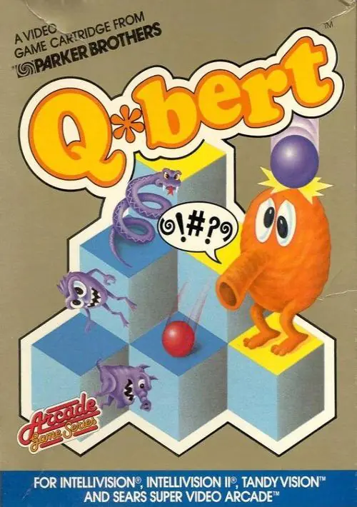 Q-bert (1983) (Parker Bros) ROM download