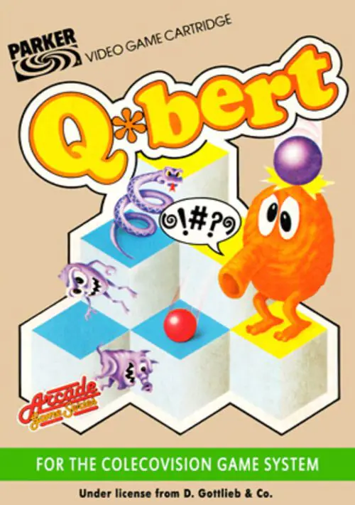 Q-Bert (1983)(Parker Brothers)[a] ROM download